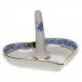 Chinese Bouquet Blue Ring Holder 4 in L X 2.5 in H