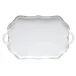 Princess Victoria Light Blue Rectangular Tray With Branch Handles 18 in L