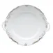 Princess Victoria Light Blue Chop Plate With Handles 12 in D