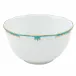 Princess Victoria Turquoise Round Bowl 3.5 Pt 7.5 in D