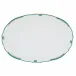 Princess Victoria Turquoise Platter 15 in L X 11.5 in W