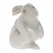 Scratching Bunny White 3 in H