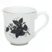 Chinese Bouquet Black Mug 10 Oz 3.5 in H