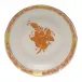 Chinese Bouquet Rust After Dinner Saucer 4.5 in D