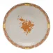 Chinese Bouquet Rust Cream Soup Stand 7.25 in D