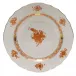 Chinese Bouquet Rust Salad Plate 7.5 in D