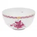 Chinese Bouquet Raspberry Small Bowl 3 in H X 5.75 in D