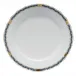 Chinese Bouquet Garland Black Sapphire Service Plate 11 in D