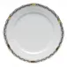 Chinese Bouquet Garland Black Service Plate 11 in D