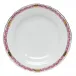 Chinese Bouquet Garland Raspberry Dessert Plate 8.25 in D