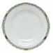 Chinese Bouquet Garland Green Dessert Plate 8.25 in D