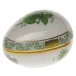 Chinese Bouquet Green Egg Bonbon 3 in L X 3 in H