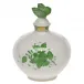 Chinese Bouquet Green Perfume With Butterfly 4 in W X 5 in H