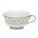 Golden Trellis Gold Tea Cup 8 Oz