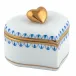 Double Heart Box Blue
