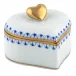 Double Heart Box Sapphire