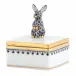 Bunny Box Black 2 in L X 2 in W X 2.5 in H