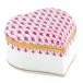 Heart Box Raspberry 2.25 in L X 2.25 in W X 1.5 in H