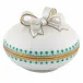 Round Box with Bow Green