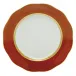 Silk Ribbon Pumpkin Dessert Plate 8.25 in D