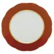 Silk Ribbon Pumpkin Service Plate 11 in D