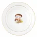Mushroom Multicolor Luncheon Plate Motif 03