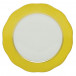 Silk Ribbon Lemon Charger 12 in D