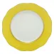 Silk Ribbon Lemon Dessert Plate 8.25 in D