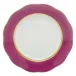 Silk Ribbon Raspberry Dessert Plate 8.25 in D