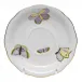 Royal Garden Butterflies Multicolor Tea Saucer 6 in D