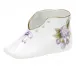 Royal Garden Multicolor Baby Shoe 4.5 in L X 2.75 in H