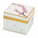 Cherry Blossom Multicolor Square Box 2.25 in L X 2.25 in W X 2 in H