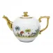 Asian Garden Multicolor Tea Pot With Twist 40 Oz