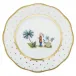 Asian Garden Motif 02 Multicolor Bread And Butter Plate 6 in D