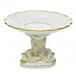 Golden Edge Shell With Dolphin Stand 4 in H X 6 in D