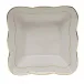 Golden Edge Square Dish 6.75 in L X 2.5 in H