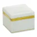 Golden Edge Square Box 2.25 in L X 2.25 in W X 2 in H