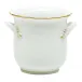 Golden Edge Mini Cachepot With Handles 4.75 in L X 3.75 in H