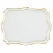 Golden Edge Small Tray 7.5 in L X 5.5 in W