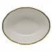 Gwendolyn Gold Oval Vegetable Dish 10 in L X 8 in W