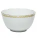 Golden Laurel Gold Round Open Vegetable Bowl 7.5 in D