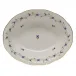 Blue Garland Multicolor Oval Vegetable Dish 10 in L X 8 in W