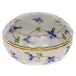 Blue Garland Multicolor Ring Box 2.75 in D