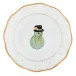 Christmas Dessert Snowman Forest Green Christmas Dessert Snowman 8.25 in D