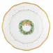 Christmas Wreath Forest Green Dessert Plate