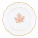 Maple Leaf Rust Dessert Plate
