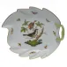 Rothschild Bird Multicolor Leaf Dish 9.5 in L