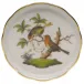 Rothschild Bird Motif 10 Multicolor Coaster 4 in D