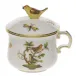 Rothschild Bird Multicolor Pot De Creme With Bird 3 Oz