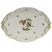 Rothschild Bird Multicolor Ribbon Tray With Green Ribbon 15.75 in L X 11 in W